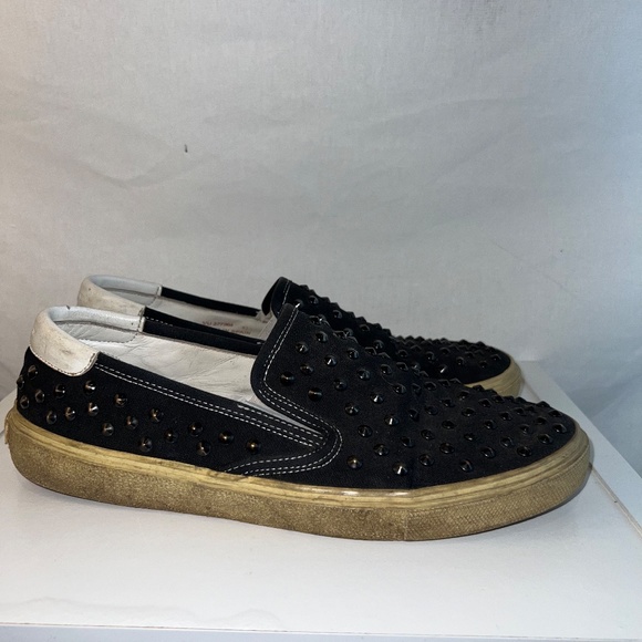 Saint Laurent by Hedi Slimane Sneakers RARE Studded Skate Size 10.5/43.5 80% OFF - Picture 7 of 12